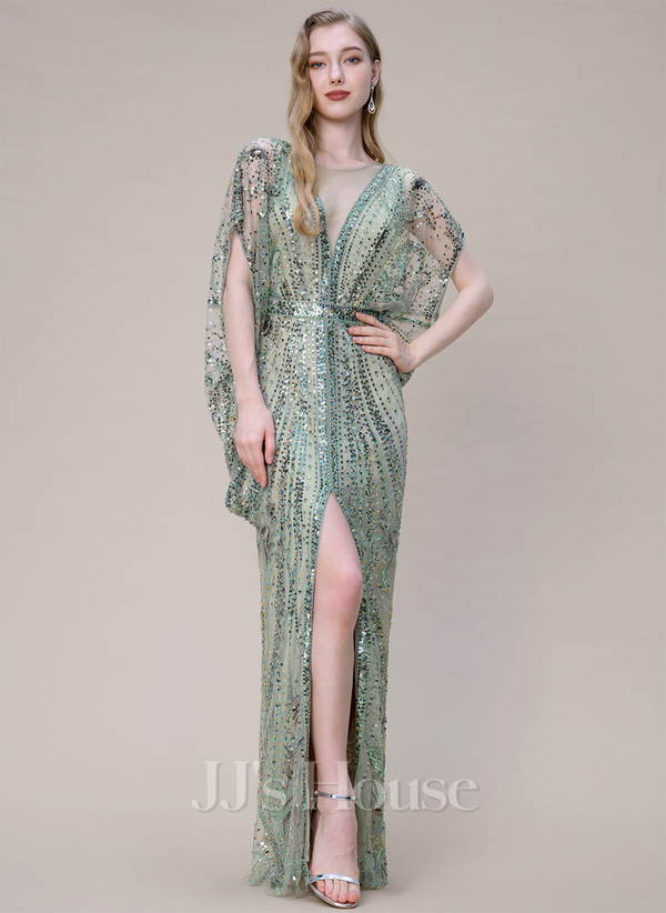 vneck-batwing-sleeve-beaded-sequins-1920s-dress-mint-green-5