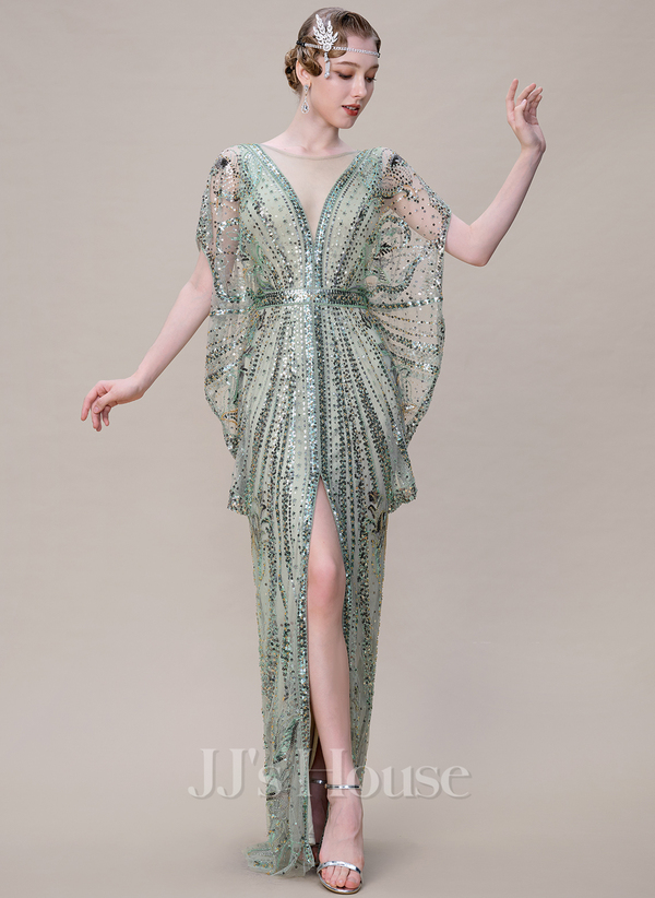 vneck-batwing-sleeve-beaded-sequins-1920s-dress-mint-green-8